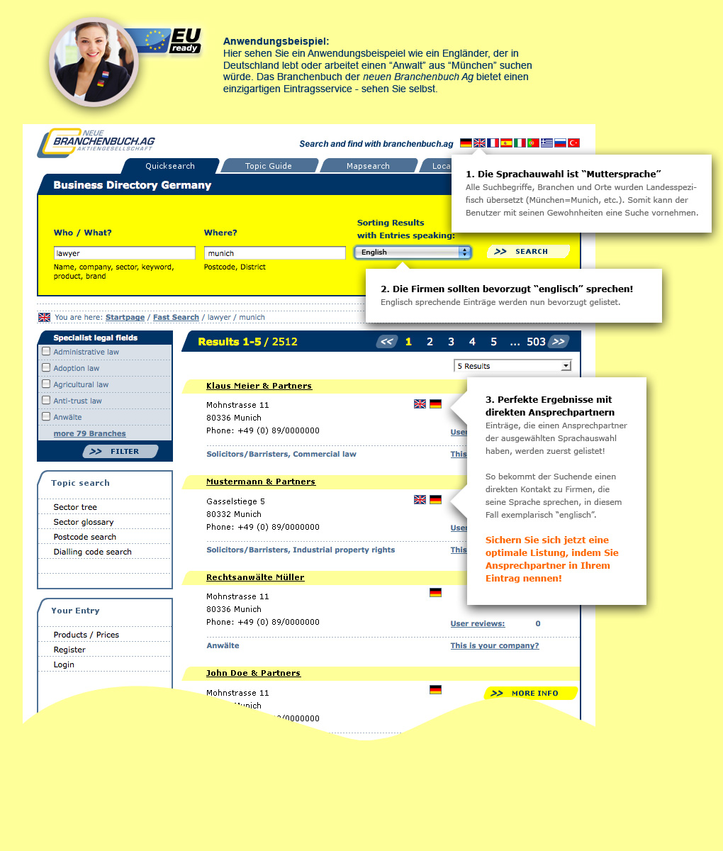 Neue Branchenbuch AG Fremdsprachen Neue Branchenbuch AG Fremdsprachen