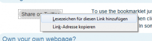Share on Twitter Lesezeichen