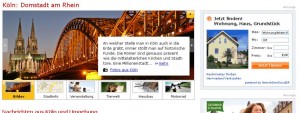 meinestadt.de Stadt Teaser nach Relaunch