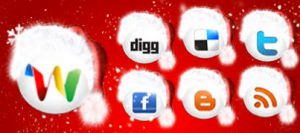 Social-Media-Icon-Set-Rote-Muetzen-Weihnachten-Christmas