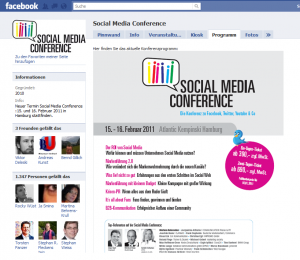 Facebook Fanpage Social Media Conference Facebook Fanpage Social Media Conference