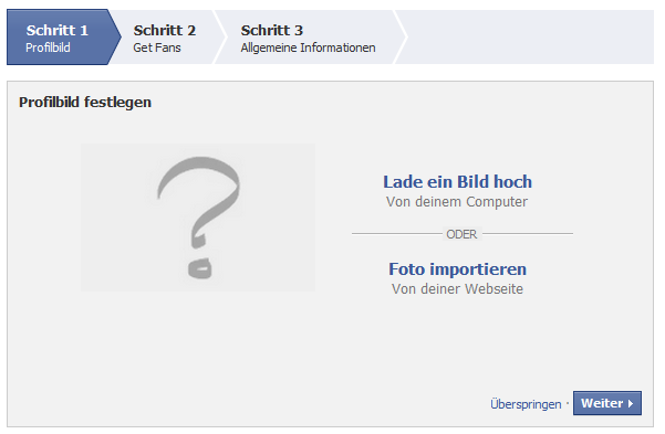 Facebook Fanpage erstellen - Anleitung - Lesen bei Onlinelup