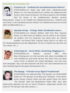FACELINKING Blogverzeichnis