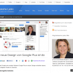 Das neue Google Plus Design