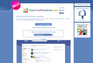 Facebook in Farbe