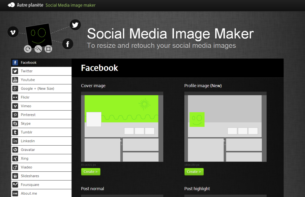 Social Media Image Maker